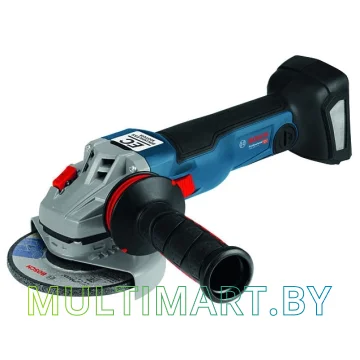 Угловая шлифмашина Bosch GWS 18V-10 Professional 06019J4004 (с 2-мя АКБ, кейс)